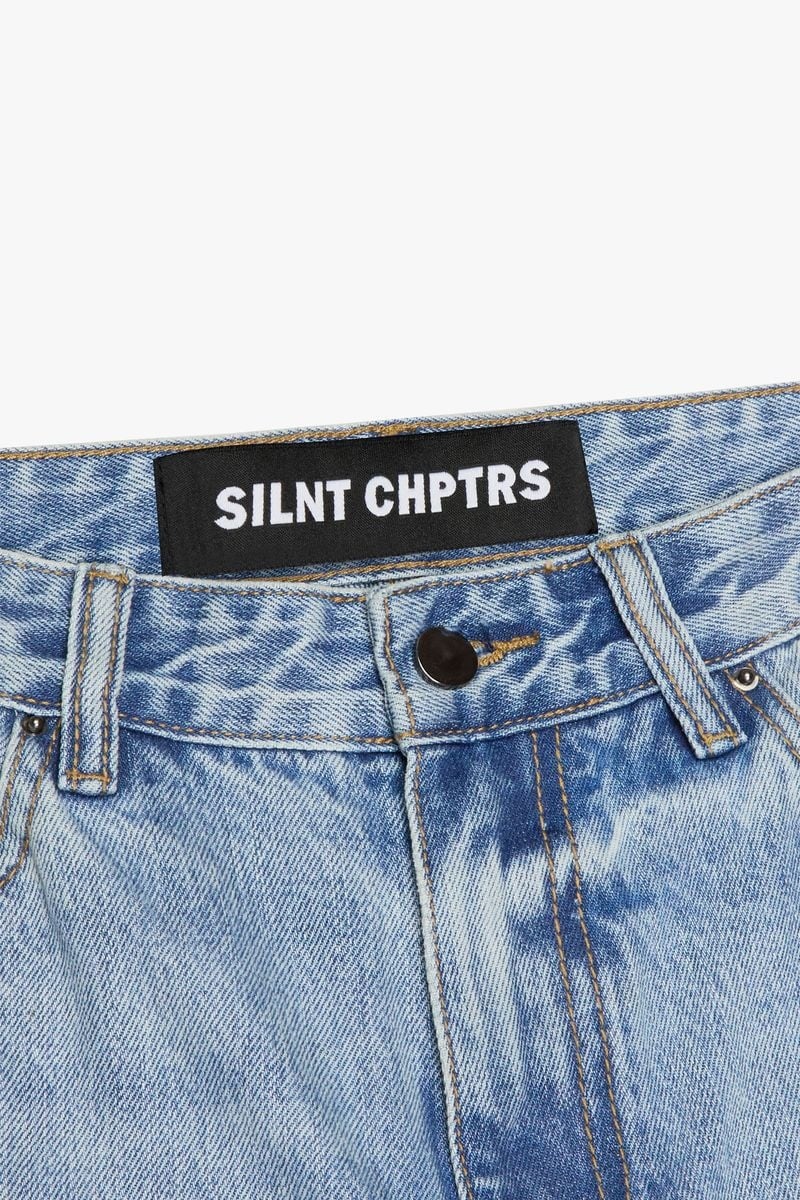 Silnt Chpters Parachute Baggy Denim Pant
