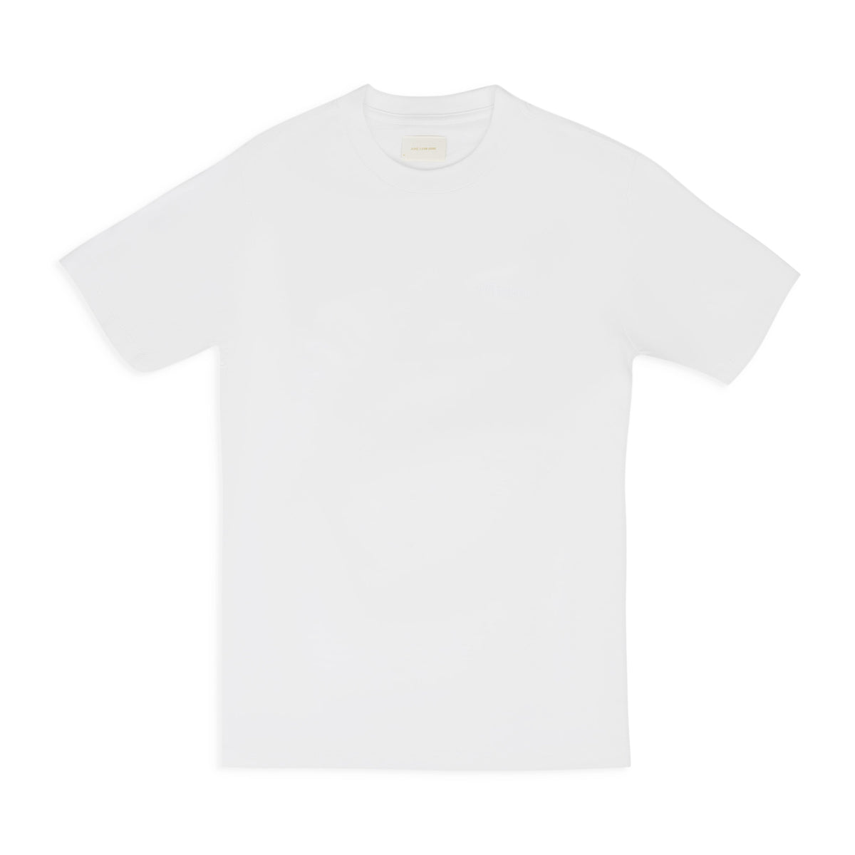 White SS Din Logo T-Shirt
