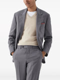 Brunello Cucinelli notched-lapels single-breasted suit