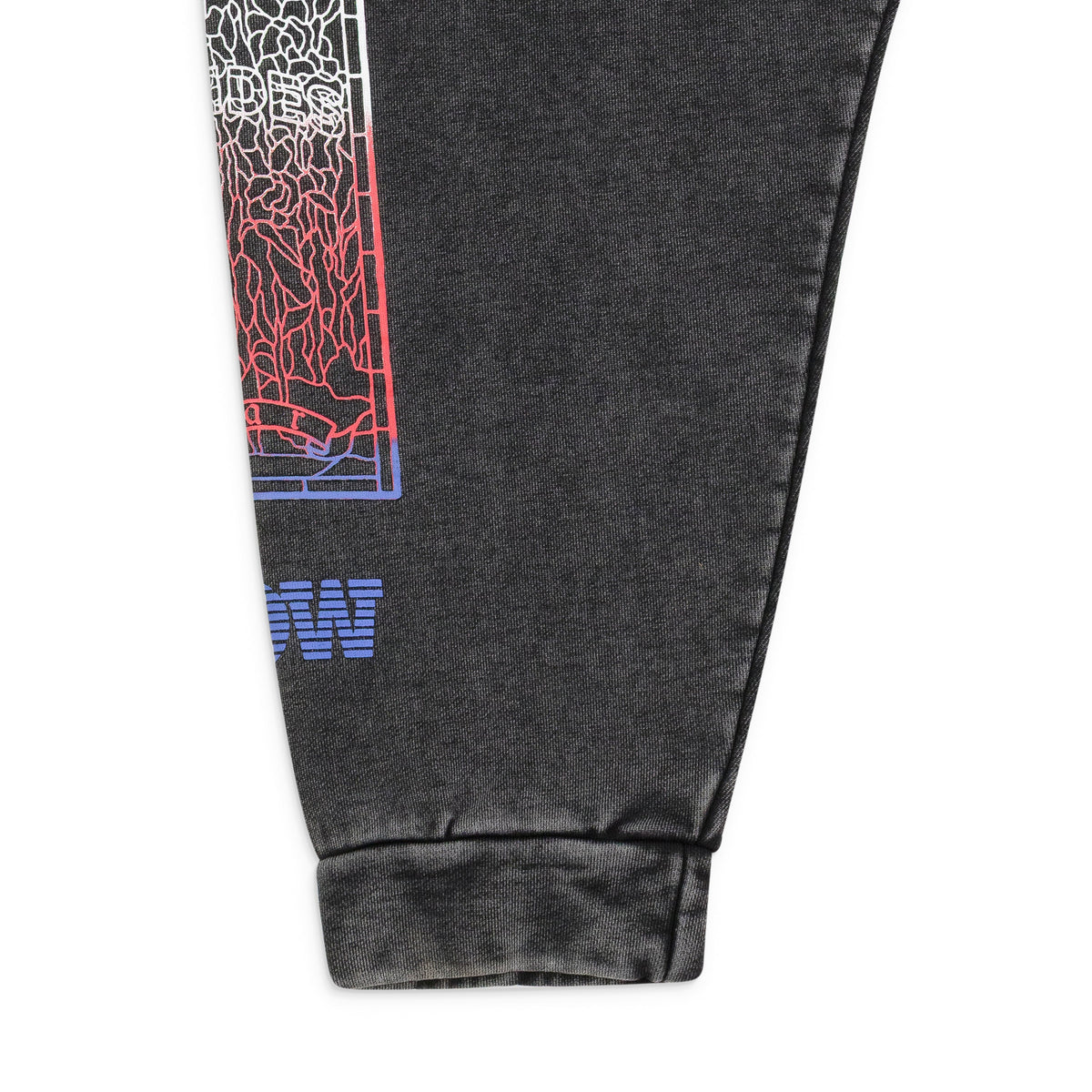 MULTICOLOR INTERTWINED WINDOWS HOODIE