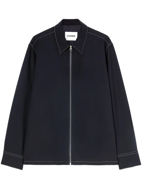 Jil Sander zip-up shirt jacket