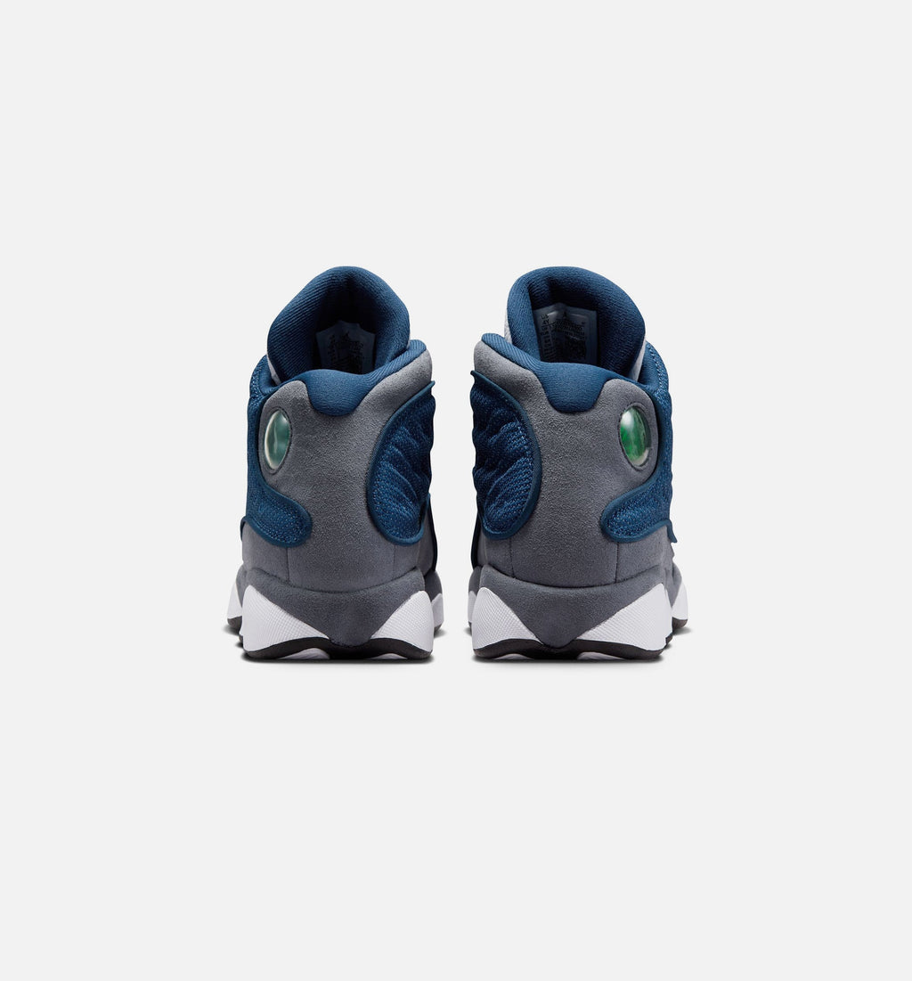 Air Jordan 13 Retro "Navy and Flint Grey" Big Kids' Shoe – Navy/University Blue/Flint Grey/White
