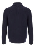 Gran Sasso shawl-collar double-breasted cardigan