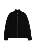 Zegna zip-up quilted jacket