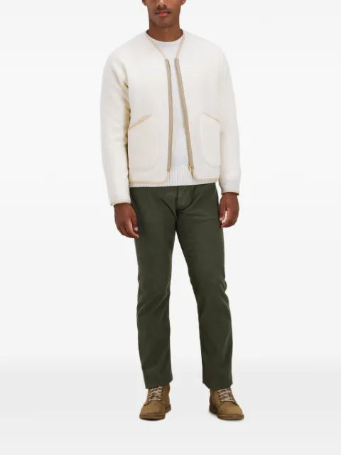 Fortela Sherpa jacket with contrast trim