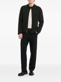 Barrie suede effect zip jacket