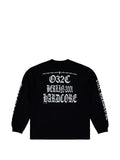 032c lettering-print long-sleeve sweatshirt