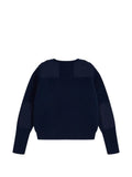 GOSHA RUBCHINSKIY ribbed-knit patch-detail sweater