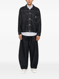 Comme des Garçons Homme Plus contrast-stitch denim jacket
