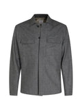 Eleventy button-up chest-pocket jacket