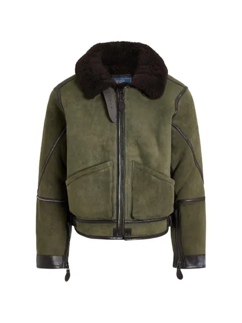 Polo Ralph Lauren shearling flight jacket