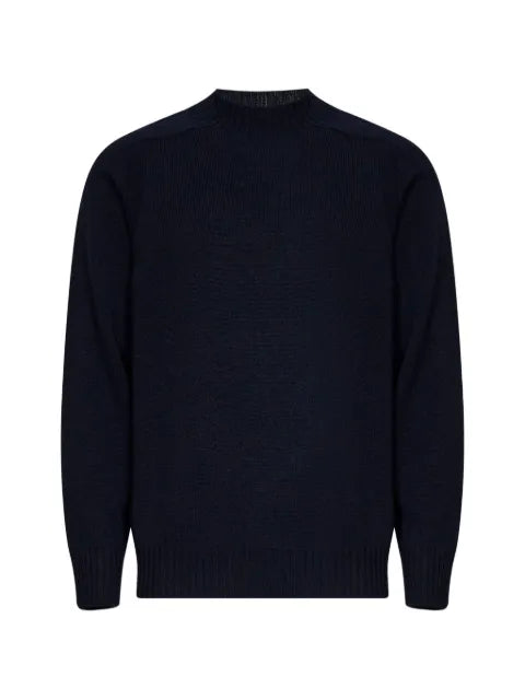D4.0 mock-neck saddle-shoulder sweater