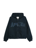 Arte Antwerp logo-print hooded jacket