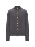 Peserico zip-up knitted cardigan