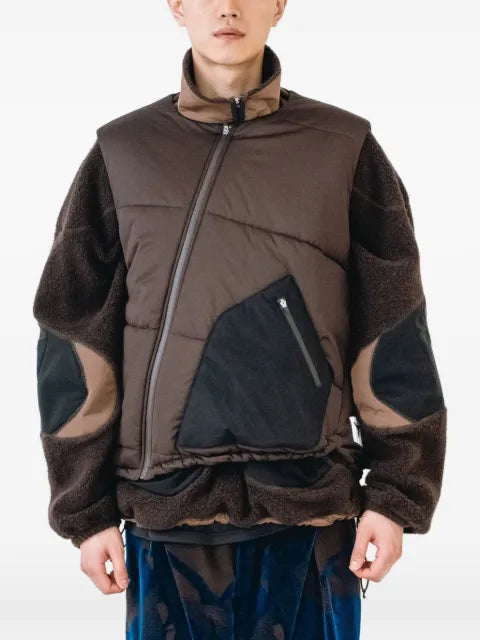 Yoshiokubo twisted gilet