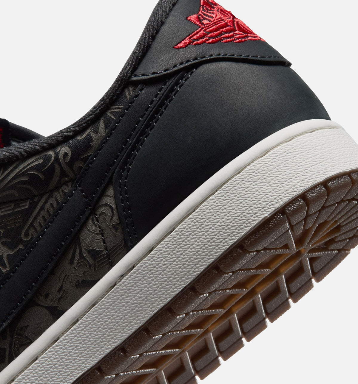 Air Jordan 1 Retro Low OG Laser Black and Varsity Red – Men's Lifestyle Shoe in Black/Varsity Red/Summit White