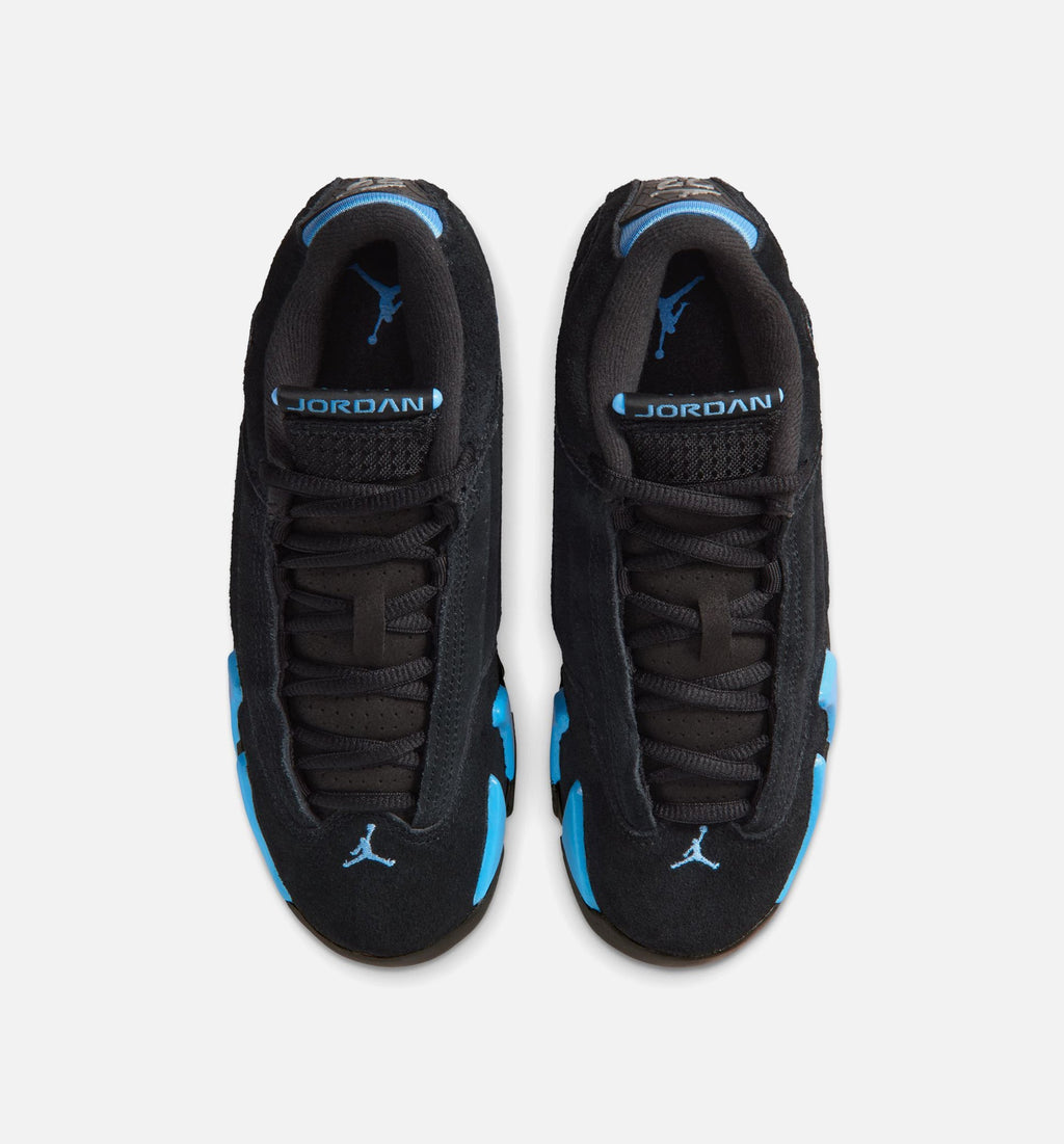 Air Jordan 14 Retro "Black University Blue" Big Kids' Shoe – Black/White/University Blue
