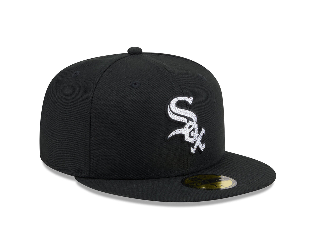 New Era 5950 Chicago White Sox Rhinestone Badge Fitted Hat
