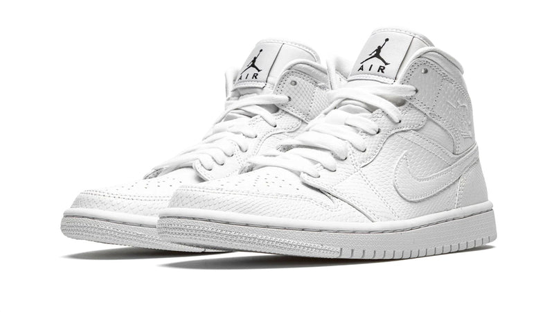 Air Jordan 1 Mid WMNS – White Snakeskin