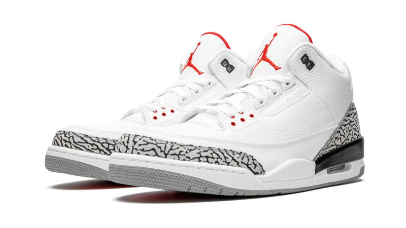 Air Jordan 3 Retro '88 White Cement' 2013 Men's & Women's Sneakers