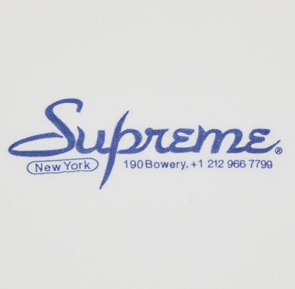 Supreme Contact Short-Sleeve Top White
