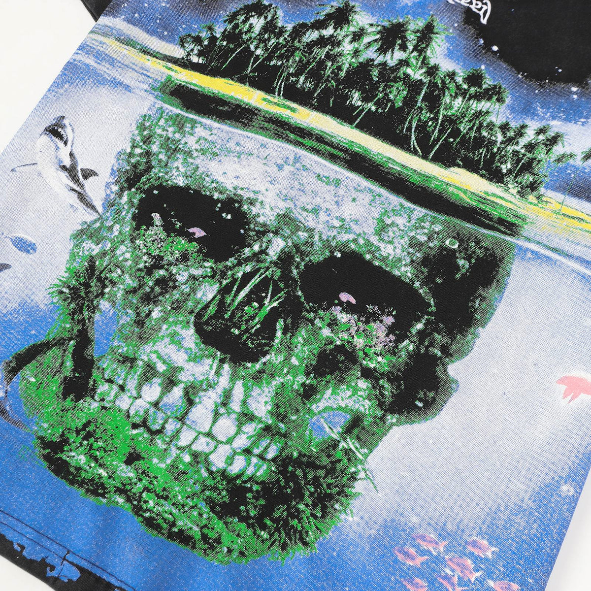 Godspeed Skull Island Black Graphic T-Shirt