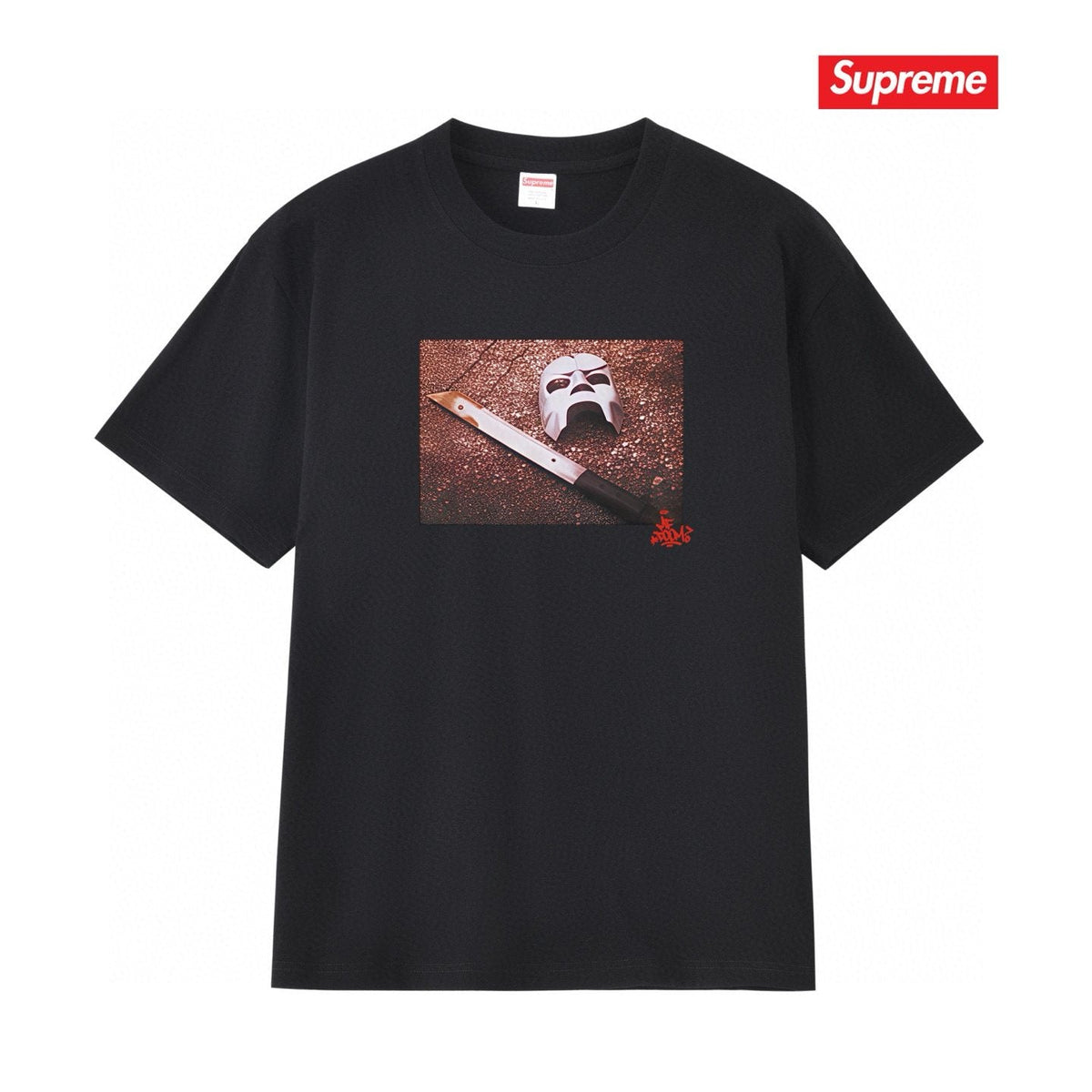 Supreme Photo & Graffiti Graphic T-Shirt