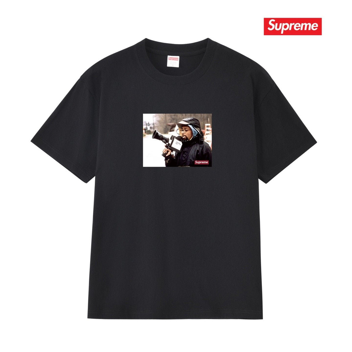 Supreme Front & Back Graphic Short-Sleeve T-Shirt