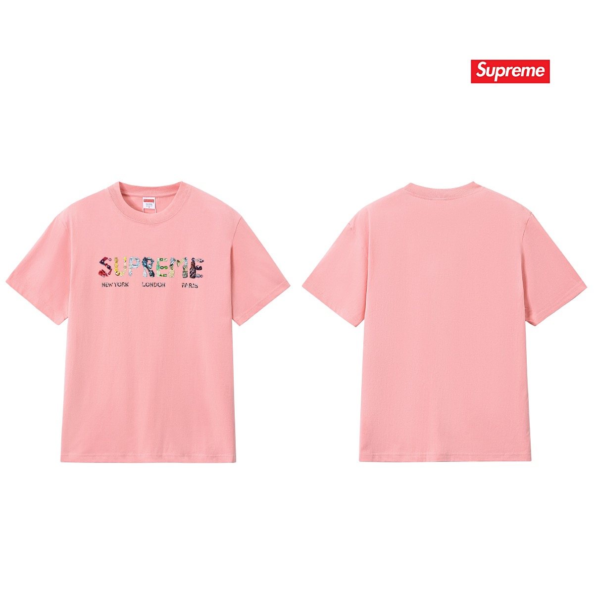 Supreme Chest Graphic Short-Sleeve T-Shirt
