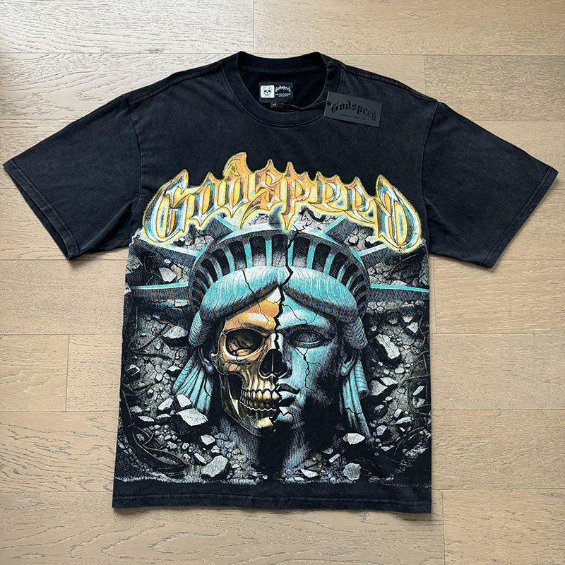 Godspeed Out of Many One Graphic T-Shirt
