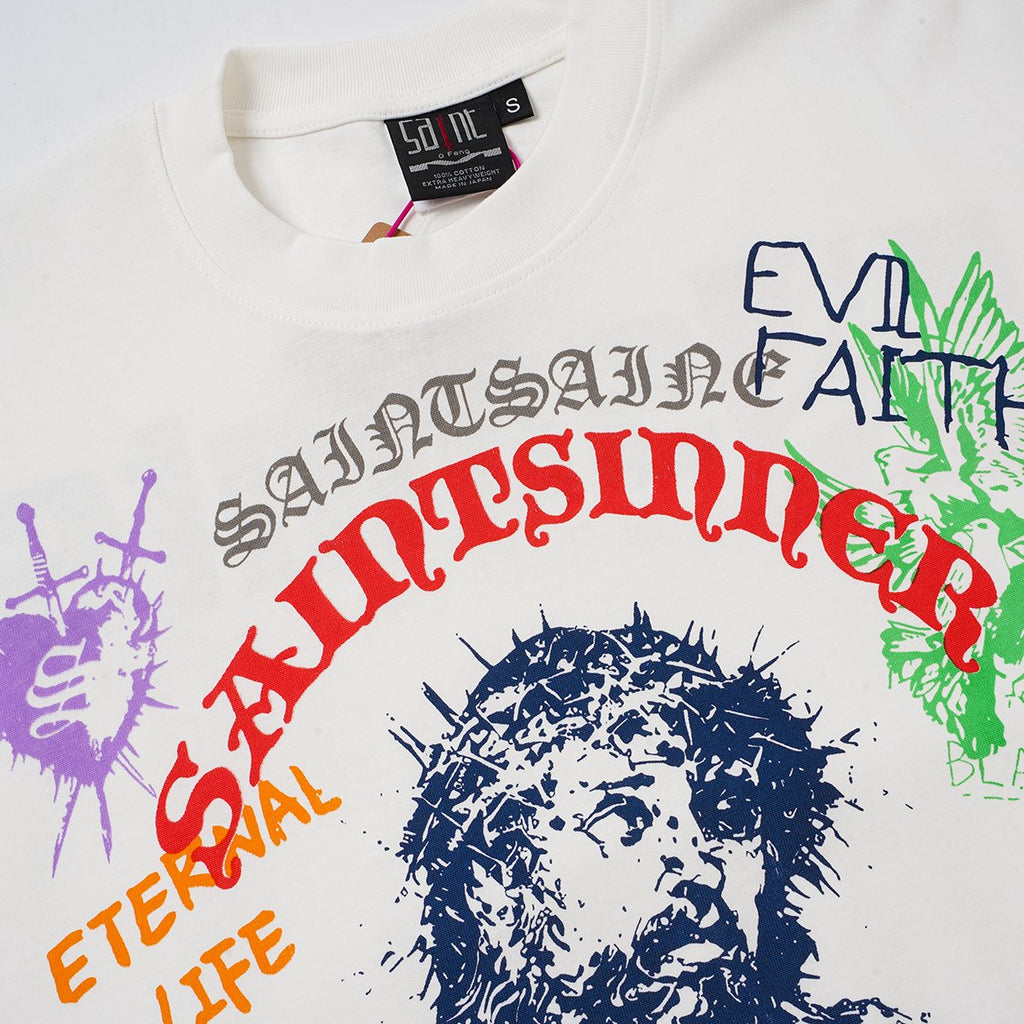 SAINT Multicolor Athletics Graphic T-Shirt