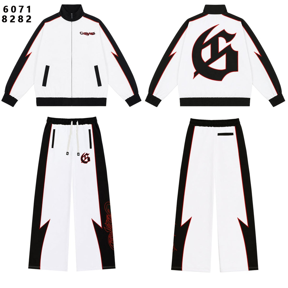 Godspeed Gothic G Contrast Panel Tracksuit Set