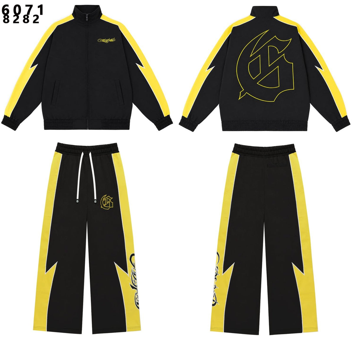 Godspeed Gothic G Contrast Panel Tracksuit Set