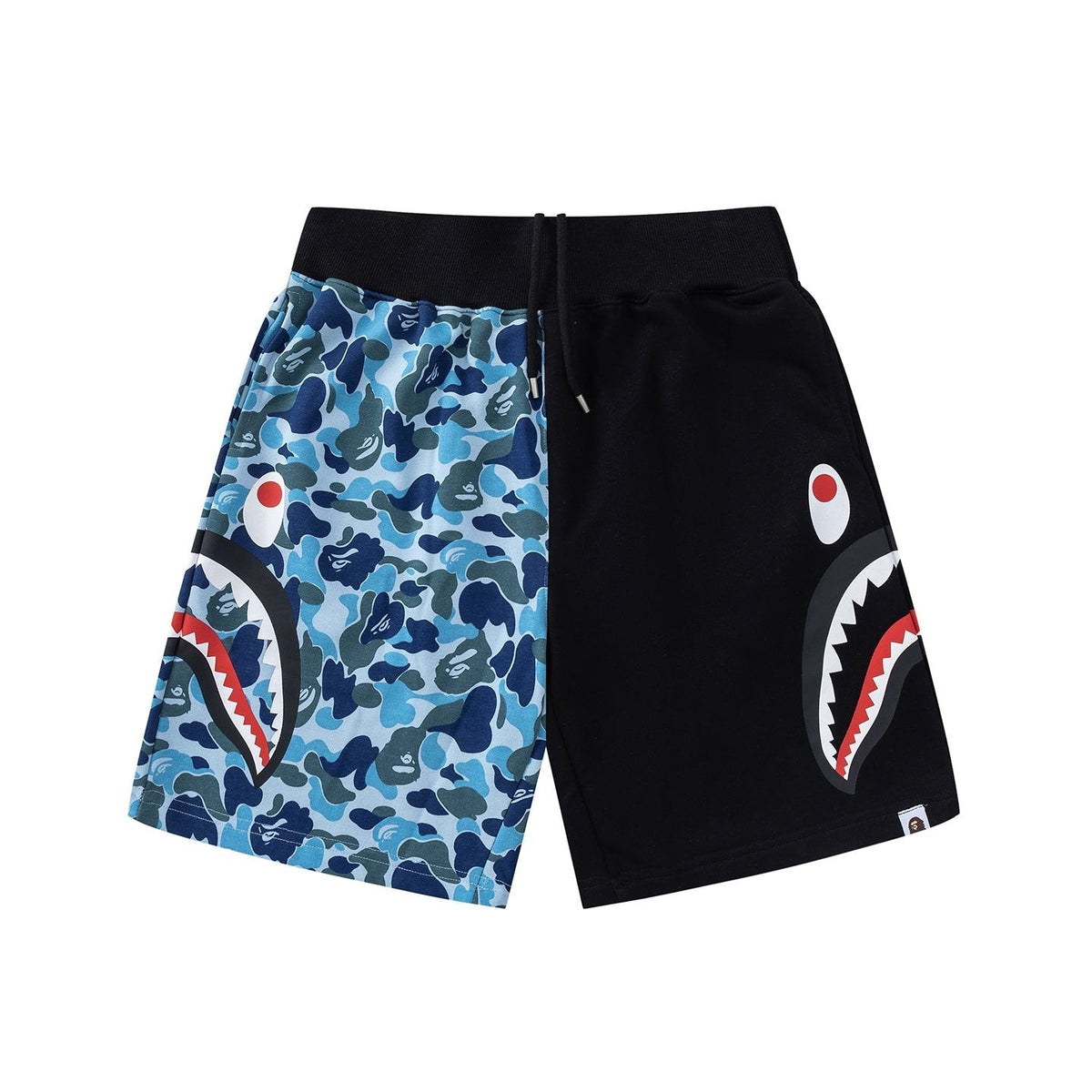 BAPE Shark Eye Graphic Sweat Shorts