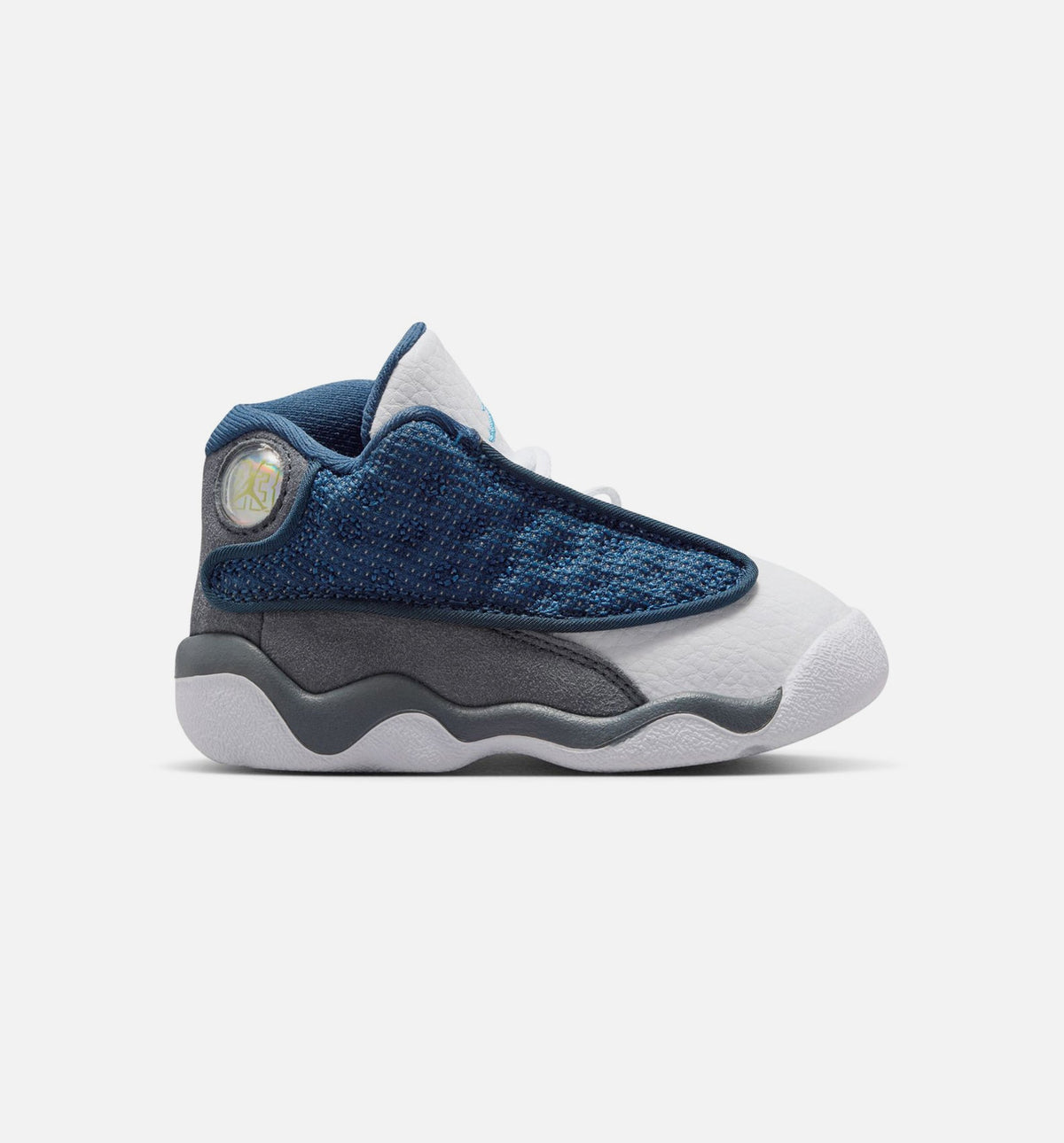 Air Jordan 13 Retro "Navy and Flint Grey" Infant/Toddler Shoe – Navy/University Blue/Flint Grey/White