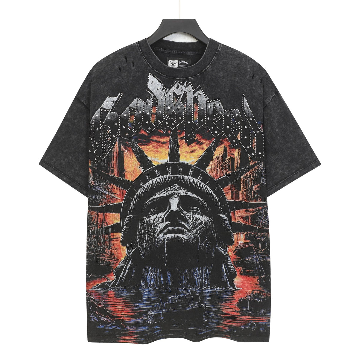 Godspeed Statue of Liberty Graphic T-Shirt
