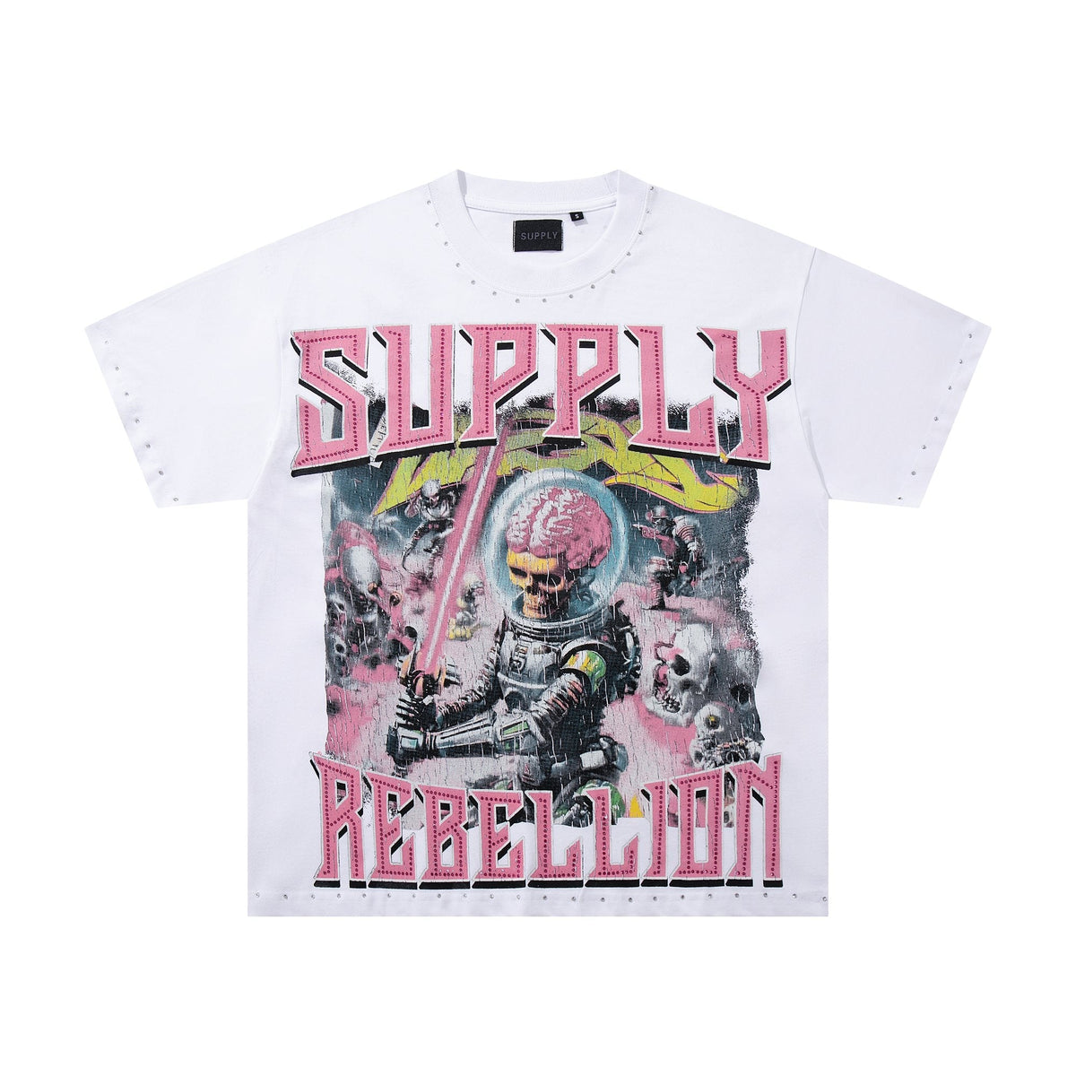 SUPPLY TEE Rebellion Astronaut Graphic T-Shirt