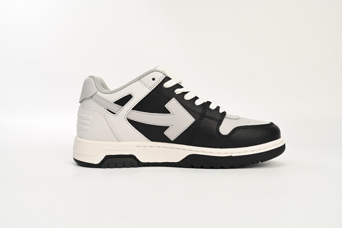 Off White Out of Office Light Grey Black OMIA189F22LEA001 0709