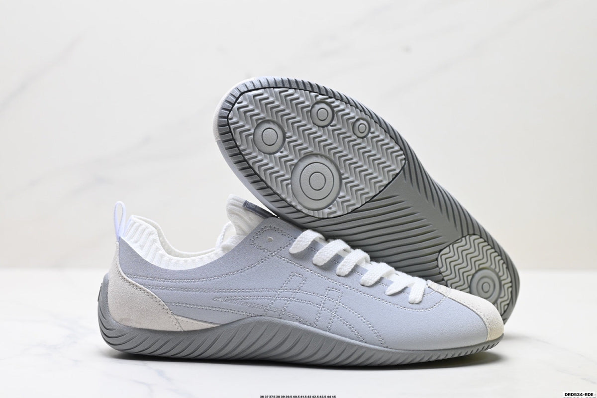 Onitsuka Tiger Low Profile Runner White Silver Unisex Shoes Style 31